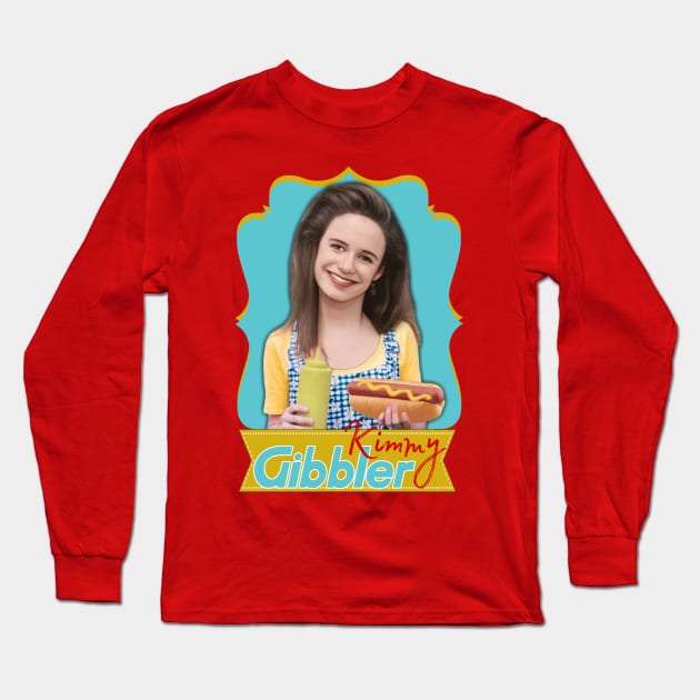 Full House - Kimmy Gibbler Long Sleeve T-Shirt by Indecent Designs